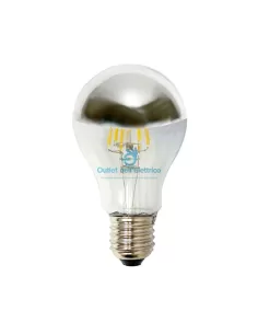 Ge iluminación 22584 100a1/sb/e27 cúpula plateada